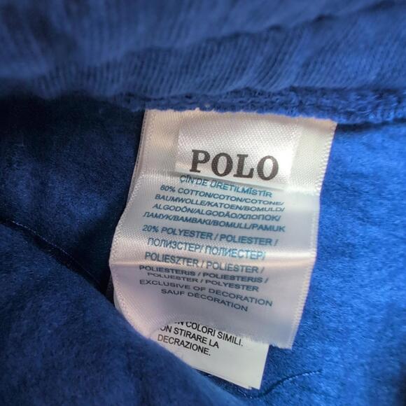 Polo Ralph Lauren Tracksuit Set Men's 2XL Hoodie Jogger Pants NWT Blue Sweatsuit - Picture 15 of 15